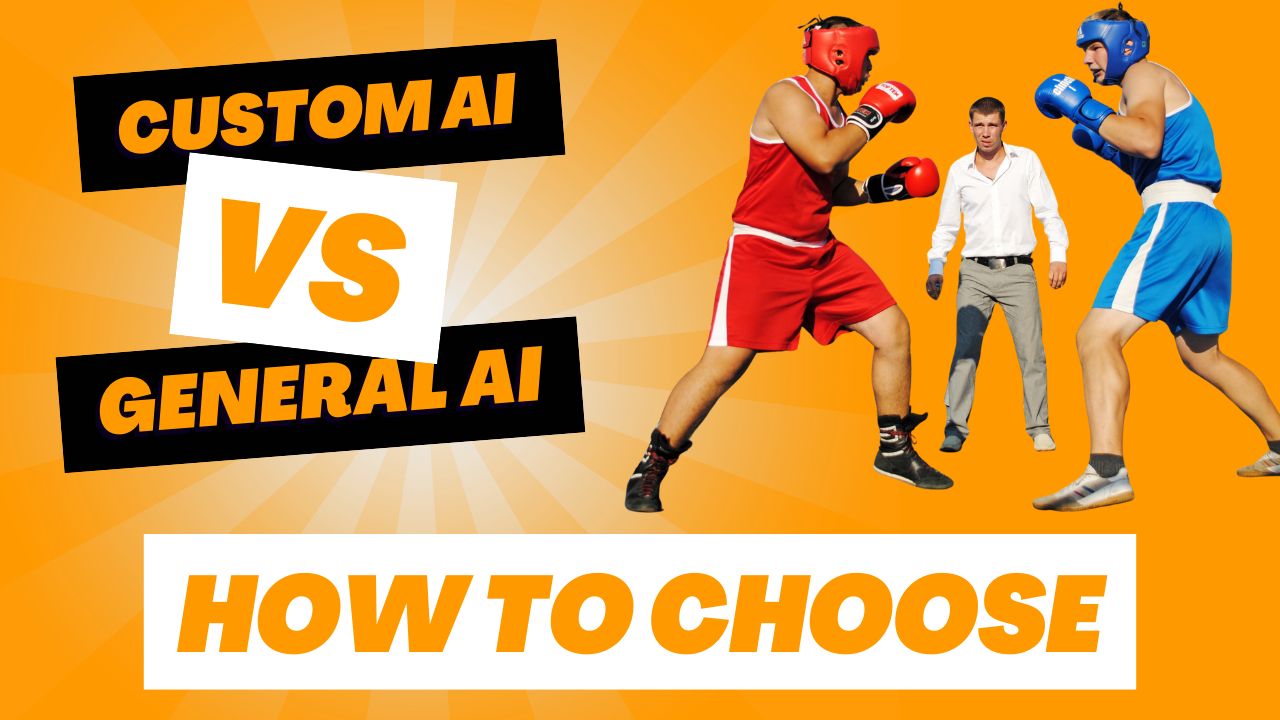 Custom AI vs. General Purpose AI: How to Choose the Right Approach