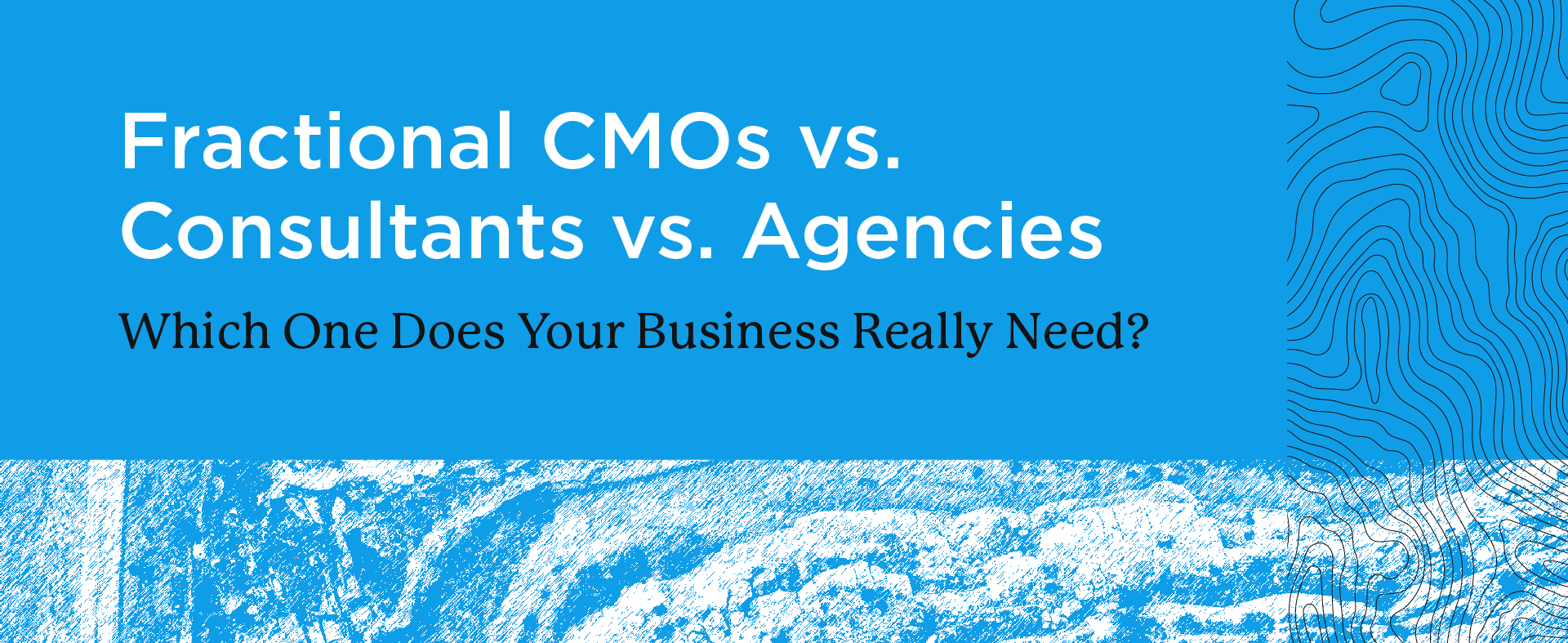 Fractional CMOs vs. Consultants vs. Agencies: Which One Does Your Business Really Need?