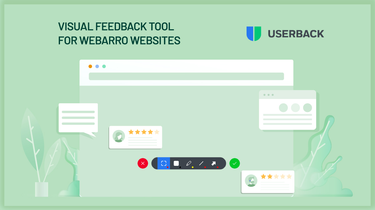 How to use Webarro’s visual website review tool?
