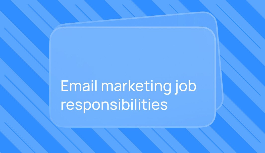Email marketing job responsibilities